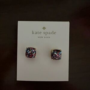 Kate Spade glitter stud earrings